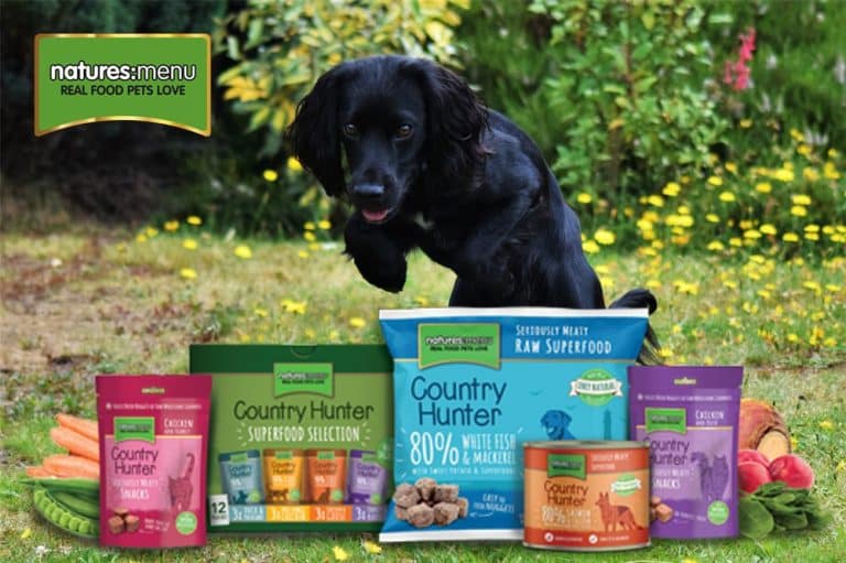 Win a month’s supply of Natures Menu pet food for National Dog Day