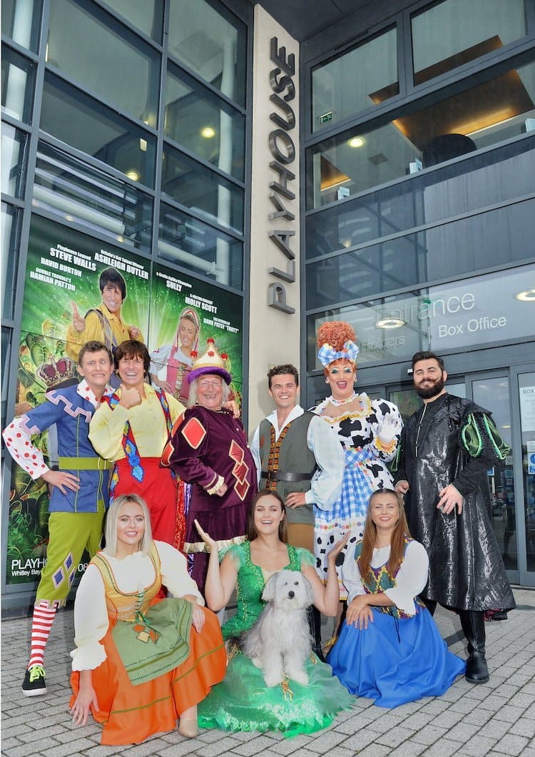 Jack and The Beanstalk cast at the Whitley Bay playhouse