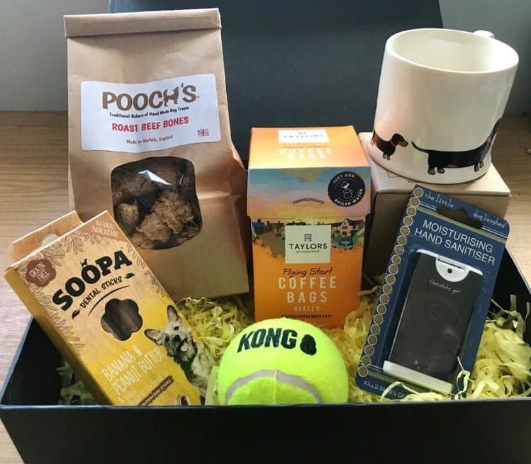 Treat box for terrier mums